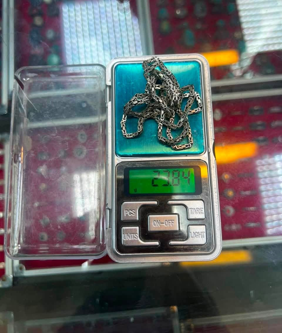 زنجيل فضه 925 سعره غرام 3
***********
