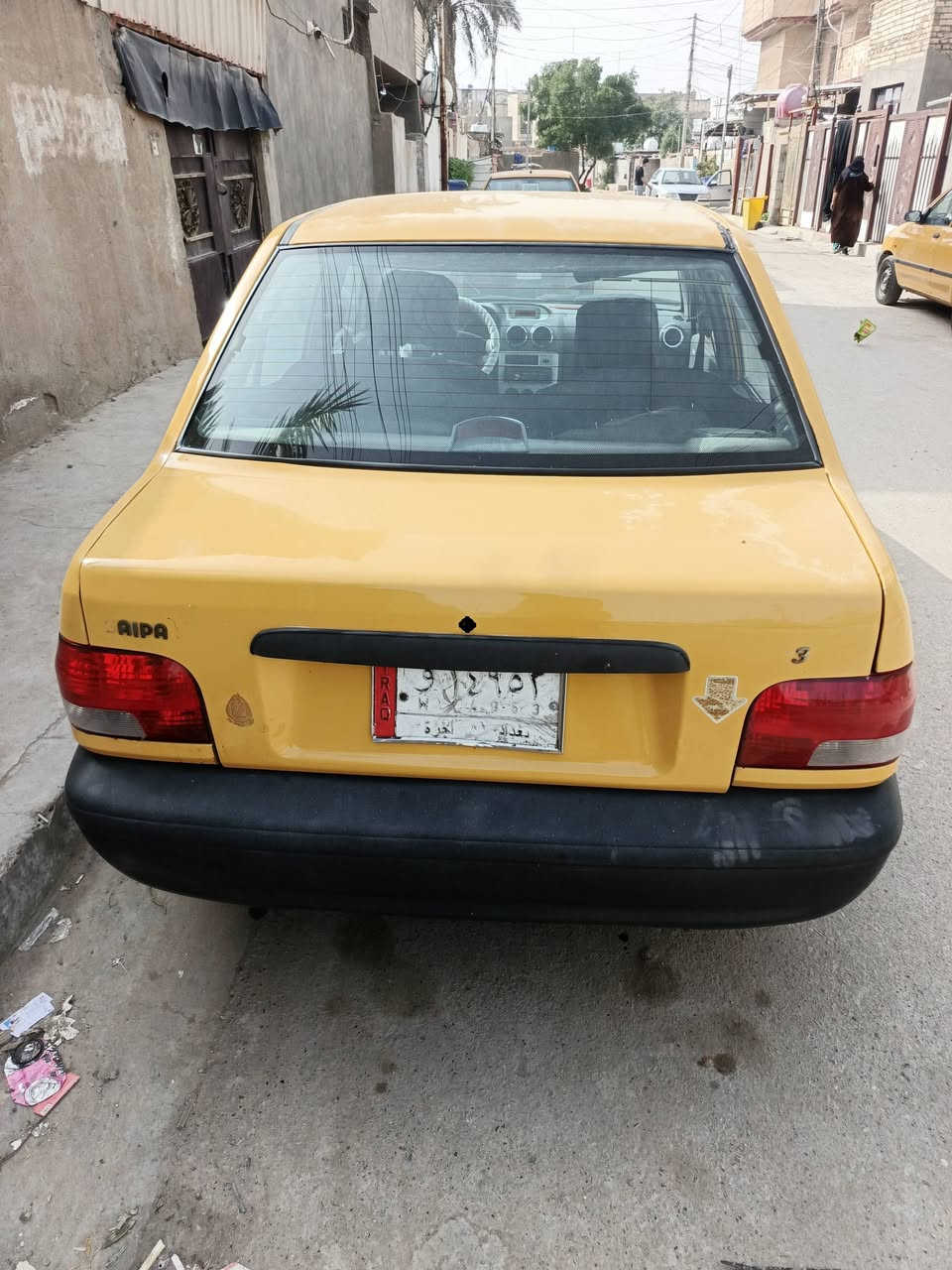 يا الله مرخصت الادمن المحترم
سايبا موديل ١٥ رقم انكليزي باسمي باجر اثبت الوحات 
مصفره هيئه وغرامه السياره كير مكينه جدد تخم تاير غرفه جديده شواصي نضاف كهربائيات شغاله بس البك لايت طافي 
الكشر شوفت السعر ٣٢ وبيه مجال العنوان بغداد الزعفرانية 
*********** وتساب خاص اتصال
