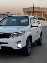 جميعاً كيا سورنتو خليجي شكل 14 موديل 2013 رقم بغداد مشروع وطني انكليزي...