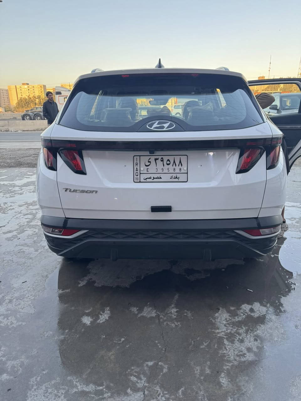 السلام عليكم للبيع او مراوس بناصية

توكسان 2022 خليجي كير محرك جدد تبريد شغال 
بصمة تشغيل +ابواب اشارة ترحيب + اشاير بالمري 
اوتو هولد نقطة عمياء  ABS تبريد قطعتين  مواصفات. كاميرا خلفية حساس خلفي السياره تشغيل عن بعد 
تحديد مسار 
مصبوغة حزام قمارة صندوك بلاديات شواصي لغود دواخل مكفولات ارضية مغلفة دواخلها جدا جديدة 
تخم تاير جديد فيتبم وكالة بلكات نوزلات كله وكالة 
رقم بغداد التحويل مباشر 
للاستفسار  ***********
160$
