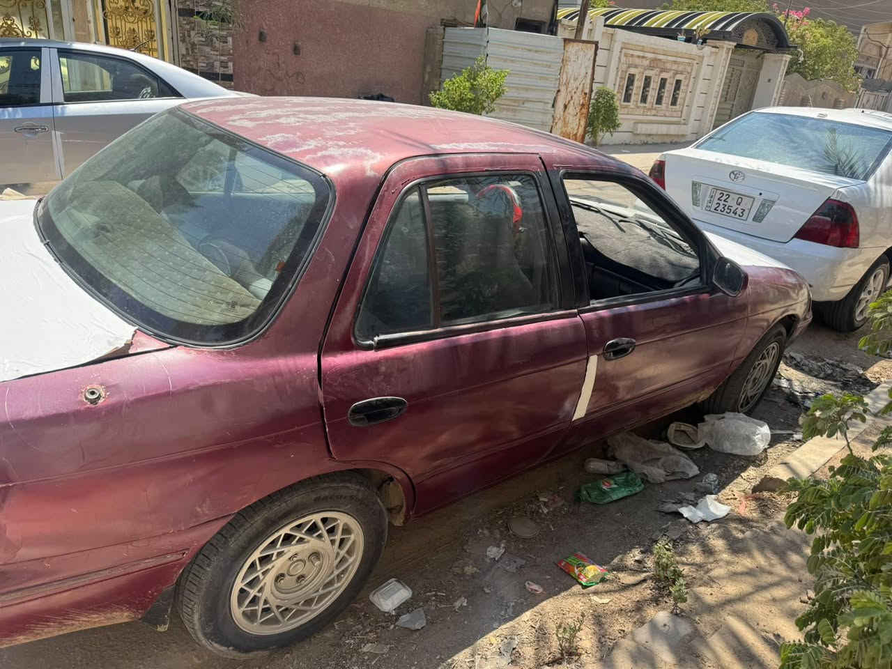 السلام عليكم كيا سيفيا للبيع موديل 94 تخم تاير حداديه خير من الله بس بيهه خيط تبخير السعر 20وبيهه مجال ***********
