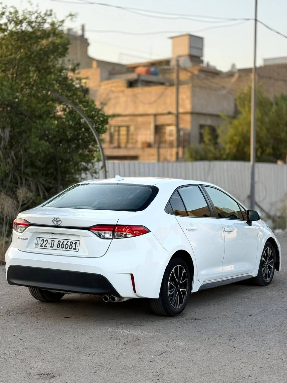 السلام عليكم كورلا 2021 رقم اربيل جديد بأسمي عارضه 120$ وبيها مجال بسيط السياره جديده ماشيه قليل محرك حجم 2000 كير ومكينه كفاله مواصفات معروفه /شاشه كبيره/كار بلي/ حساسات خلفي امامي/ توقف ذاتي / مناع اصطدام/ رادار / تحديد مسار / سايد بريك بصمه/ فول تحكمات ش/شاشه اعطال/ وبعد باقي مواصفات معروفه السياره جديده وجاهزه ما بيه نقص / حادث سياره جدآ بسيط خشم بنيد فقط وبيها قطعتين كلير بدون دواخل / ايرباك استيرن فقط / صور حادث مرفقه بالمنشور / مكان السياره بغداد للأستفسار :*********** الخاص مغلق 🔏
