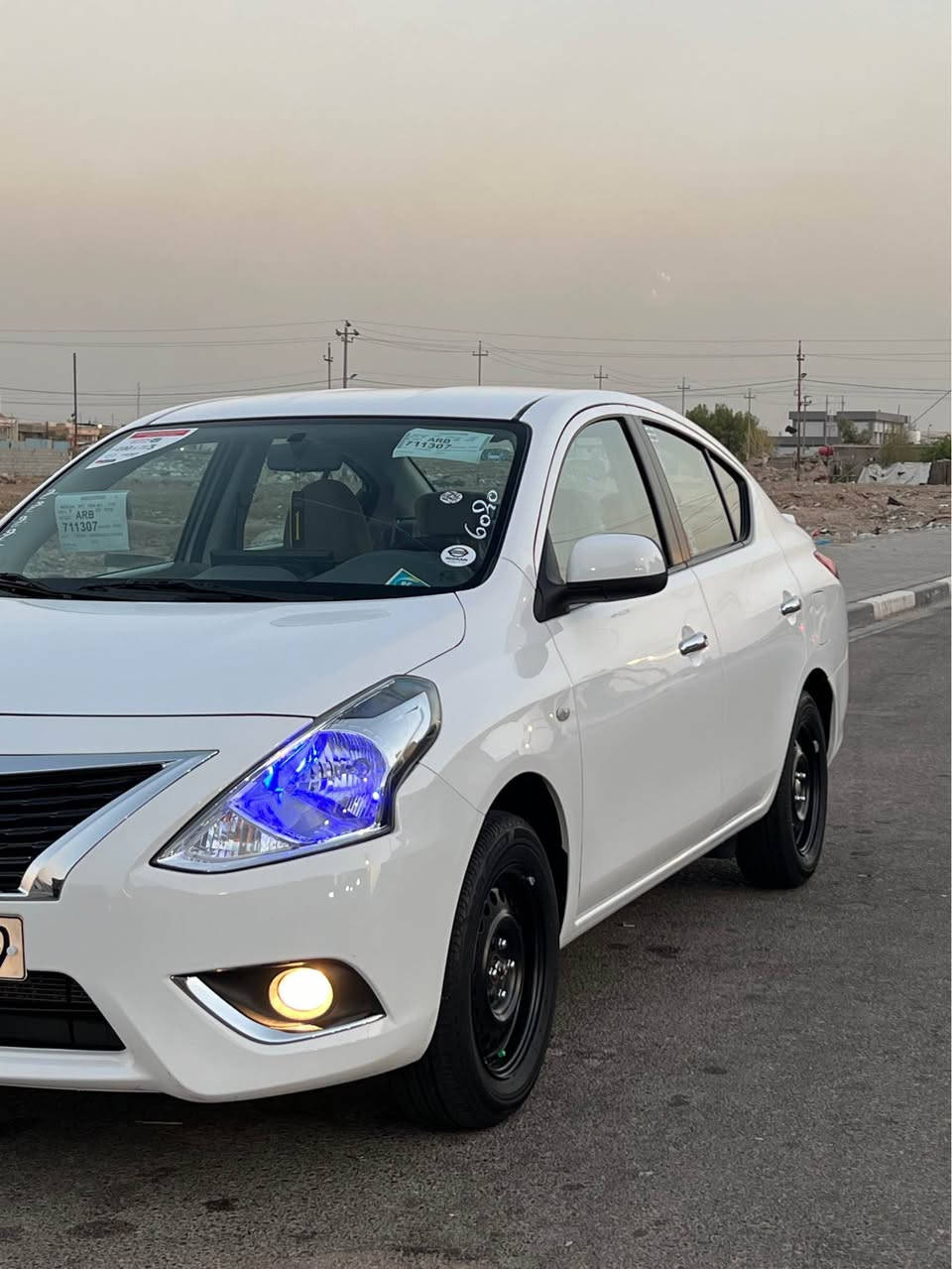 السلام عليكم نيسان صني مديل2025 هندي بليته زركه ضمان السور شاشه لكزز سياره كفاله عامه كلش جديده  مدوشمه ارضيه جلد والبيبان نايلون حراري سياره عله وضع شركة رقم اربيل سنويه ال2031 بسم شركة تريد تحويل تريد وكاله سعرهه 130 قفل مكاني بصره القبله رقمي ***********ماشيه 10 الف البصرة, العراق
