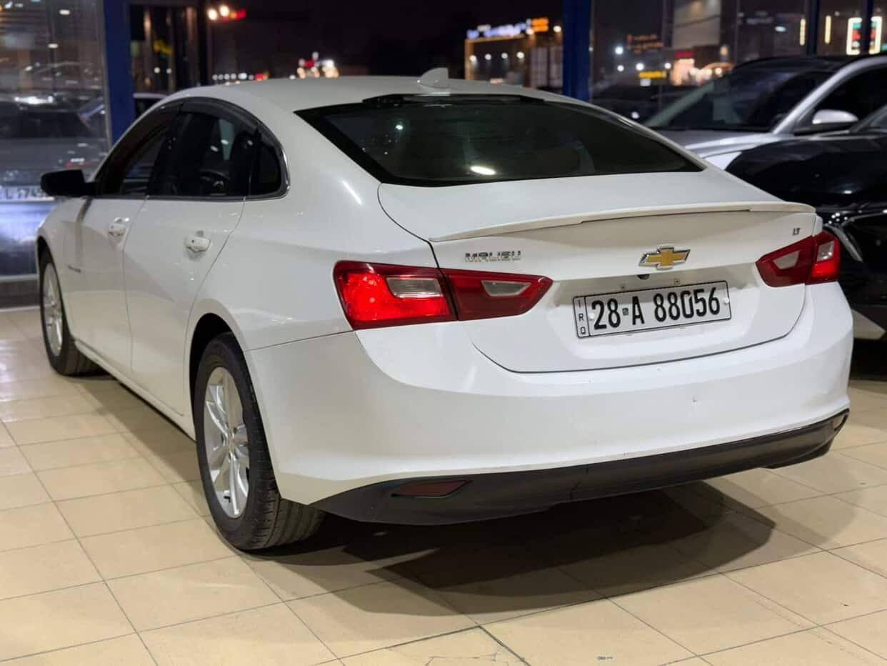 شوفرليت ماليبو LT لون ابيض
•الضرر: طرف الجاملغ الخلفي وقبق الجنطة
•الرقم: حرة مرقم نجف
•الايرباكات: بدون ضرر اي ايرباك

•المواصفات :
▪️السيارة: شوفرليت ماليبو LT
▪️الموديل: 2018
▪️المحرك: 1.5L تربو (اربعة سلندر)
▪️حجم الويل: ويل كب حجم 18 مع طقم تايرات بحالة ممتازة
▪️لايتات اصفر مع كشافات دعامية LED
▪️بصمات عدد 4 للأبواب مع بصمة جنطة وبصمة تشغيل وتشغيل عن بعد
▪️كامرة خلفية دوارة اصل مع الستيرن
▪️شاشة الدشبول حجم كبير (ايباد)
▪️غرفة السيارة:كشنات السيارة جلد لون مشمشي
▪️تحكم فول كهرباء لكرسي السائق
▪️قطعتين تبريد امامي وخلفي
▪️سستم صوت
▪️تشغيل عن بعد
▪️تحكم ستيرن جهتين بلوتوث وحاكية وكروس سرعة وتحكم صوت 
▪️نظام ABS مانع انزلاق

السعر المطلوب: 90 ورقة مع المجال

للاستفسار الاتصال على الرقم 
***********
مكلف بنشرر!!!!
حادثه بس دعاميه اماميه كلين سياره
