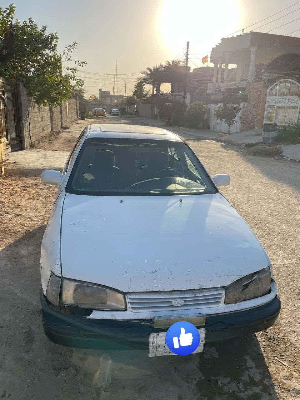 سلام عليكم البيع النتره دمعه موديل 92 سياره حلوه محركه بي تبخير كيره حلو صدره زين تايراته نضاف باتري جديد رقم ديالي بدون راعي سعره 13وبيه مجال رقم ***********
