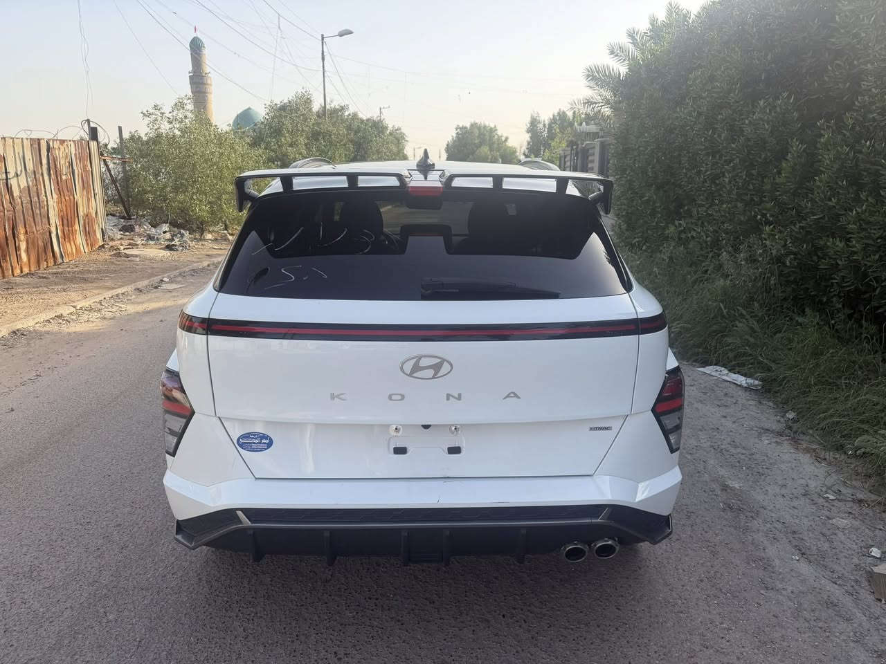 كونا 2024 N_line تو كلر فول مواصفات دخول جديد منفيست بأسمي ماشيه 17 الف  مواصفاتها ( بانوراما _ بصمه _ تشغيل عن بعد _ گير تعليك _ كاميرا خلفيه دواره _ شاشه متصله _ داخل احمر واسود _ كشنات جلد + مخمل ختم N _ تدفئه بالكشنات  _ تدفئه بالستيرن _ شاشه كار بلي _ رادارات امامي وخلفي وجانبي _ اشاير بالمري _ اوتو هولد _ سايد بريك دگمه _ درايڤ مود _ ويل كب كروم N _ تنبيه الخروج من المسار _ قياده ذاتيه _ وباقي المواصفات المعروفه ) صور الحادث مرفقه بالمنشور 
(((للبيع فقط بدون مراوس بيع فقط ما اراوس))) 
السعر : 143$
العنوان : بغداد 
***********
