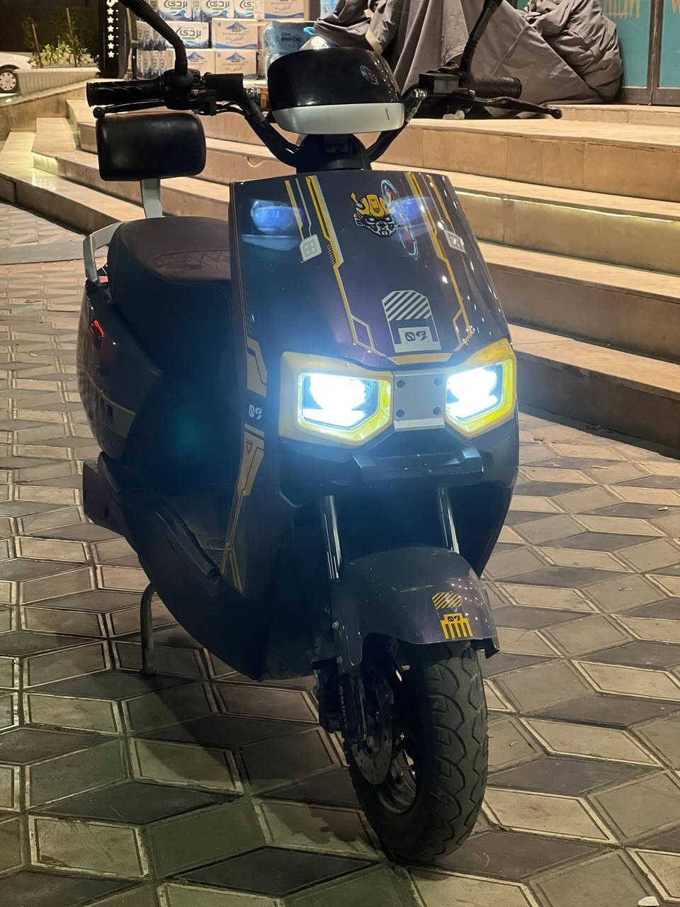 السلام عليكم ورحمه الله ٥بطاريات جدد بصمة سويج
كشر يخبل ماشاء الله ولون مميز لماعي سرعة تقرة ٧٠ ب شاشة دراجة جاهزة اي نقص مابيها او اي خلل رايدها 
٤٩٠
مكاني بغداد شارع حيفا


**إذا كنت صاحب هذا الإعلان وتريد حذفه لأي سبب، رجاءا أرسل رسالة إلى الدعم الفني**