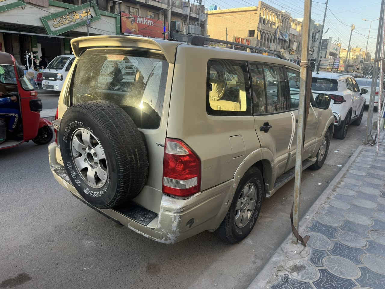 باجيرو 2007 GLS فول مواصفات (64$)وبيه مجال بسيط
باجيرو 2007

مكينة 3000

عليه منظومة غاز 

مصبوغ عام 

اثر جفية

مبدل بنيد

رقم بغداد بأسمي التحويل مباشر 

***********
