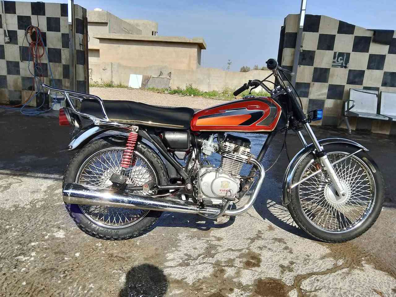 تایگر 21 للبیع او مراوس بدراجە نضیفە لایت شغال دراجە حلوە وجدیدە مکینە مابي صوت ولا یصرف 
مکان خانقین 
رقم: ***********
