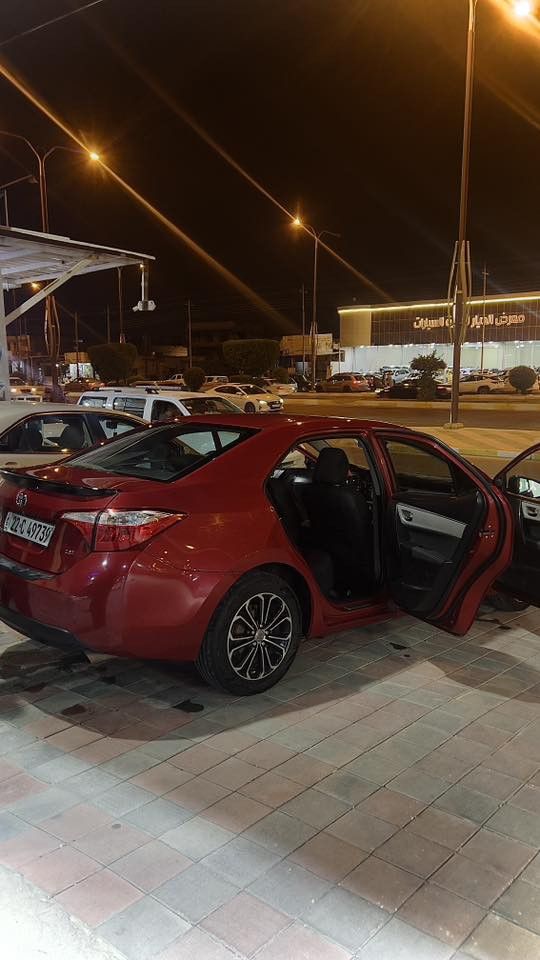 سلام عليكم 
كورلا 2016
فئه  LE 
سعر 123 ورقه وبي مجال
رقم اربيل شمالي 
 تحويل مباشر السياره باسمي 
_____________________ 
#مواصفاته  
_كامره  خلفيه 
_مثبت سرعه 
_مكينه 1800  ممفتوح بشرط 
_تحكم ستيرن  
- جامات اوتو

السياره  خير من الله بس دهن وبانزين مناقصها شي 

#ضرره: 3 قطع

عنوان الانبار- فلوجه واي استفسار
***********
***********
