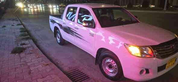 تویۆتا هایلوکس      2012   TOYOTA 
*********** 

٢٢٢ هەزار ڕۆشتوە 
مەکینە نەکراوەتەوە
تەنها بۆنیتەکەی بۆیاخە قرچیکی بچوکی هەیه 
لەشەڕیکەوە یەک دەستە
سەنەوی تازە بەسەر چوە 
زۆر تندوتۆڵ و بێ مسروفە 

177$  کەمیک مامەڵە 
***********
*********** السليمانية
