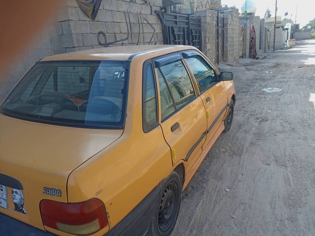 سايبا 11 بغداد  الماني
سنويه عاج لل ٢٣
بدون تحويل انقفل رقم صاحبه  بس عدي مستمسكاته
ابيع هل موجود  اتعهد عشاير  وسرقه
مكينه وكير جدد حداديه خلفي وامامي  قبل سبوع شادهن  وعينه وصينيه قبل سبوع شاده
تخم تاير  فيت بم وقاعده جدد
13 وبيه مجال حك الجيه
بغداد بسمايه (***********
