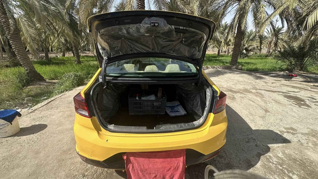 السلام عليكم النترا موديل 2020وارد امريكي  ضرر بنيد فقط صطحي السياره ليبل واحد بسمي جاهزه من كلشي مكان ديوانية مواصفات SEمعروفه 
السعر 135بيه مجال بسيط 
للستفسار اكثر )(***********)
