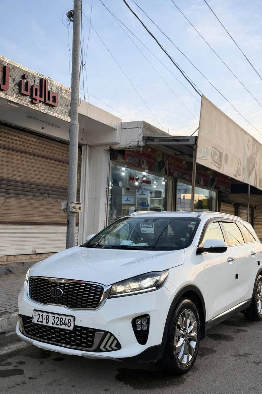 السلام عليك ورحمة الله وبركاتة

للبيع سورنتو 2020 

مكفولة كفالة عامة من

الضربة والتبديل والصبغ 

مواصفات فول ماشية 70 الف كم 

 عدا ألبانوراما 

مكينة 6v

محرك 3600

7 راكب

تبريد 3 قطع ثلج 

ويل كب كروم 19

تخم تاير جديد جديد

رقم سليماني  

السيارة 8 كير جنطة كهرباء كراسي كهرباء 

أربع أنظمة قيادة 

بردات خلفية  

سعر خاص 

مكان كركوك  رقم الهاتف *********** كركوك, العراق
