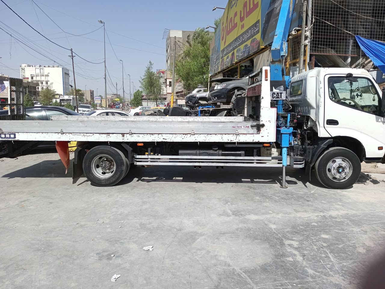 هينو 300 للبيع رقم بغداد انكليزي باسمي كرين 4 سلايت مخالف بدي سطحة ياباني رقم الهاتف ***********
