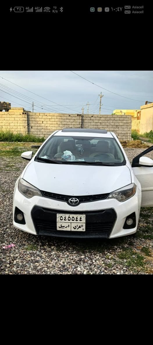 سلام عليكم كورلا موديل 16ماشيه 140 الضرر بونيد وجاملق السيارة جديده المكان موصل ناحية القيارة قرية الحاج علي رقم الهاتف ***********

