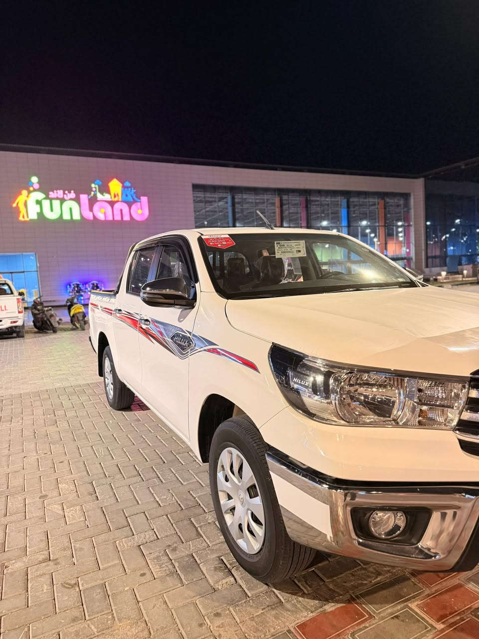 للبيع….
تيوتا هايلوكس 
ساز 2024
كفالة عامة من جميع النواحي
رقم كربلاء دولي
المكان كربلاء 
للاستفسار:***********
