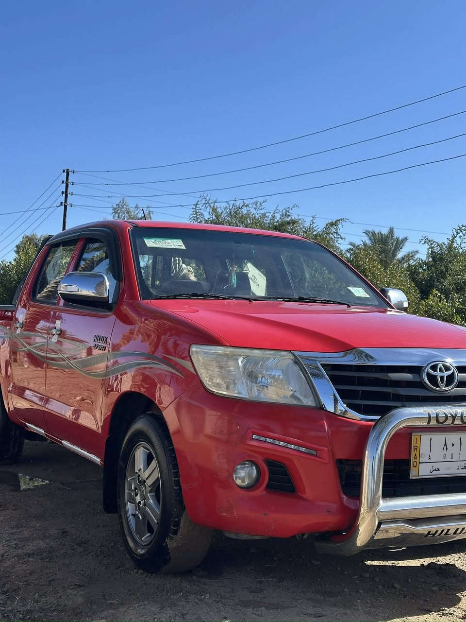 السلام عليكم هايلوكس 2015 كويتي اوتاماتيك
فول مواصفات شاصي 19 بأسمي تحويل مباشر 
رقم الهاتف ***********

***********‏
