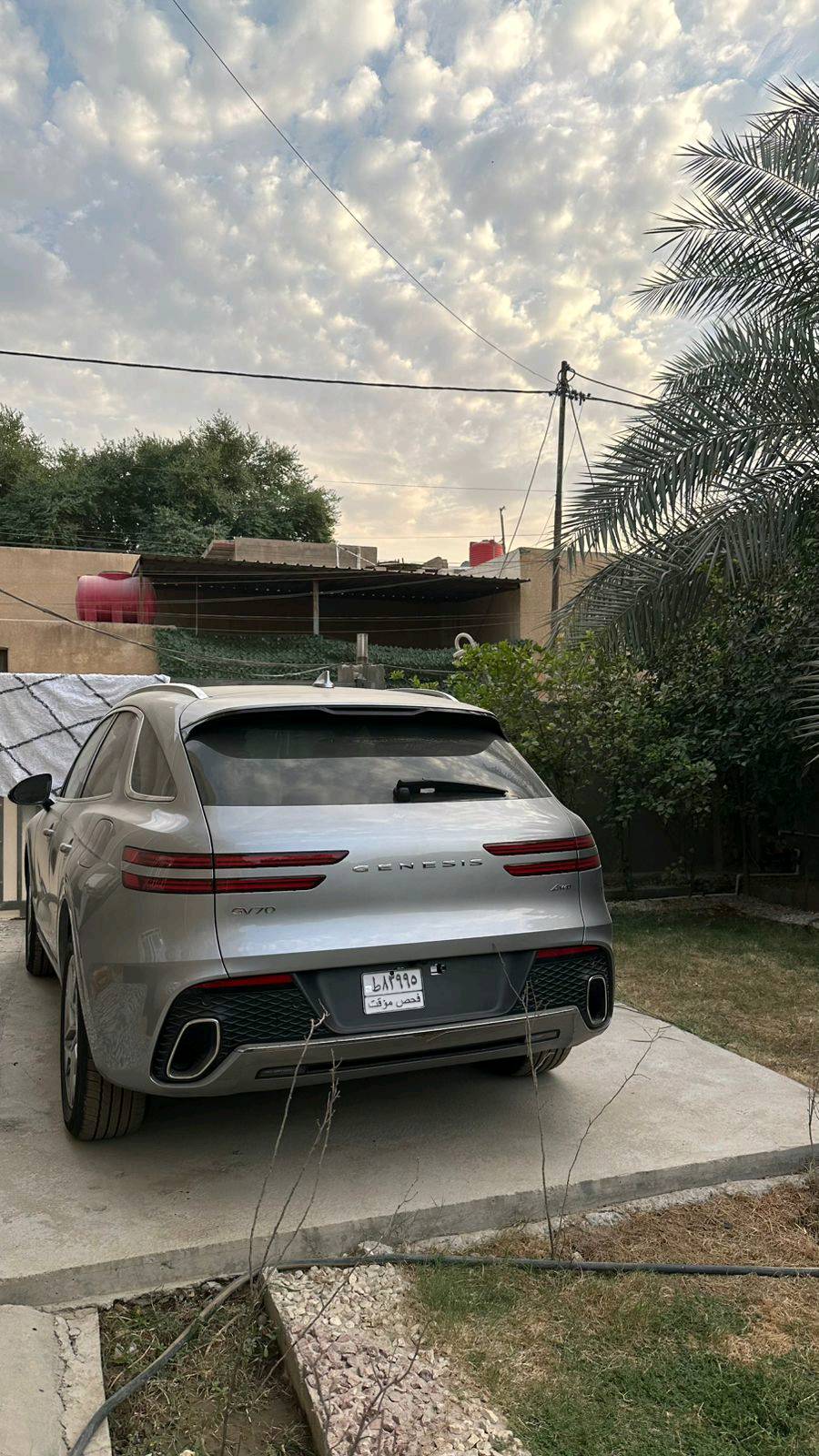 السلام عليكم 
للبيع جنسزز 2025 /  G70السياره بيها حادث جاملغ أمام تبديل  وباب بارد   فول    السعر30500$ 3 دفتر وبيه مجال  مرقمة بابل   محرك2400 سلندر توربو. بدون ايرباك 
مكان السياره بابل الاسكان
***********