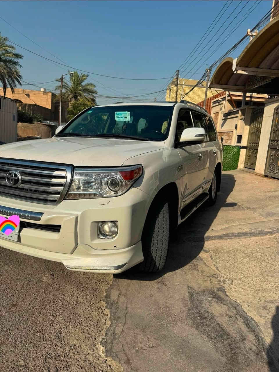 السلام عليكم
مكلف بل نشر
  للبيع لاندكروز 2009 VXRمكينة 5700 … 8 سلندر فول مواصفات 

سيارة مكفولة كفالة عامة من الصبغ  و التبديل عدا صبغ جزء من الجاملغ الخلفي  باقي سيارة مكفولة

 مواصفات السيارة 5بصمات فتحة كشنات جلد و كهرباء و كشن الصدر كهرباء و كشن سايق خزن ميموري و استيرن كهرباء و جكات  و سماعات JBL مري و مري قلاب و تشغيل عن بعد و 5 كامرات و رادار امامي وباقي المواصفات المعروفة سيارة فول مواصفات 

مكان السيارة بغداد / زعفرانيه 

رقم الهاتف 
☎️***********☎️
