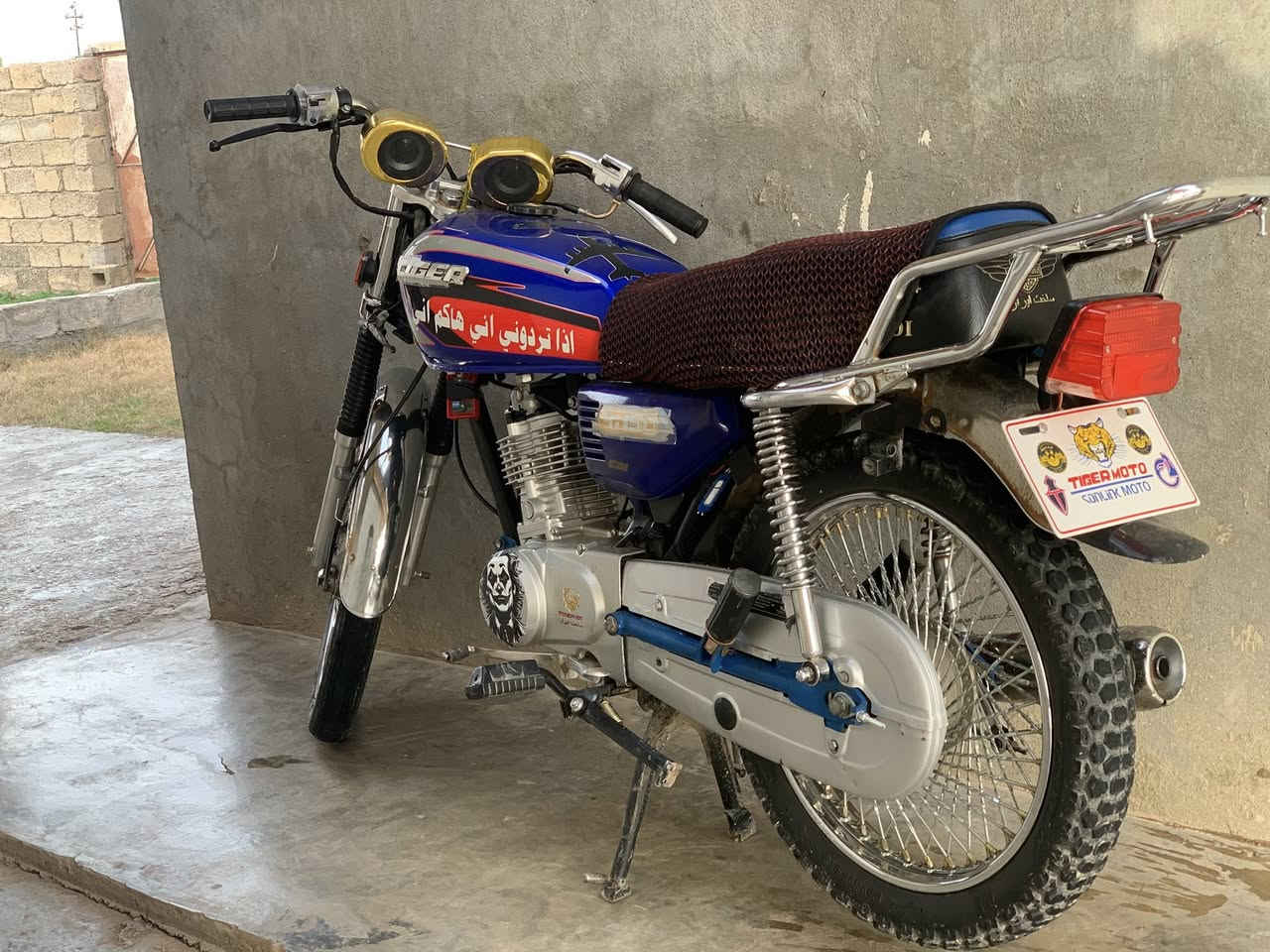 السلام عليكم دراجه تايگر موديل 21مامفتوح وروح افحص وجيك كهربائيات كلها شغاله و الاشاير موجودات والسعر علق وردلك أو اتصل هـ ***********
