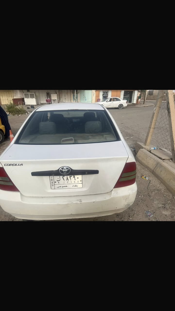 كورله موديل٢٠٠٢للبيع
كير محرك صدر مكفوله

تخم تاير رقم بغداد بسمي

محرك ١٦٠٠
العنوان سامراء
السعر ٧٠بيه مجال

***********اتصل ودلال
