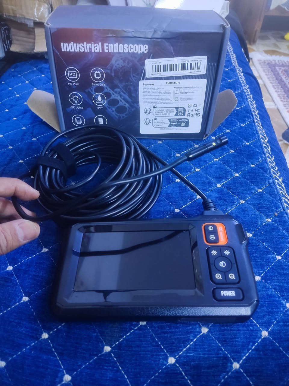 السلام عليكم كامرا اماكن ضيقه طول السلك 8الى10م


**إذا كنت صاحب هذا الإعلان وتريد حذفه لأي سبب، رجاءا أرسل رسالة إلى الدعم الفني**