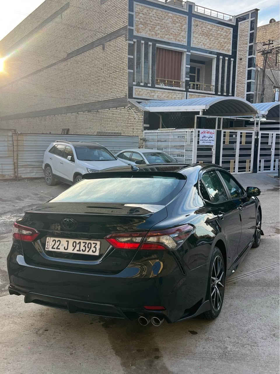 تويوتا كامري (Toyota Camry).

موديل 2022 Se وارد امريكي بانزين فقط حادثها بنيد + قطعتين صبغ من امريكا ماشيه 68 السياره جديده بدون نقص سعرها 188 مكان شارع فلسطين *********** بغداد, العراق
