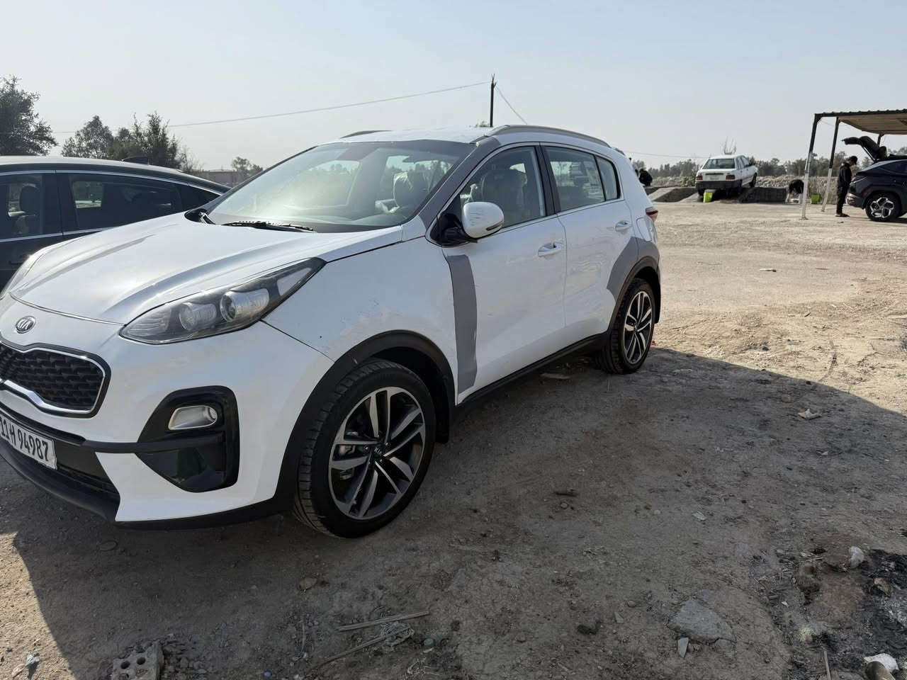 سبورتج خليجي موديل19  نص فول مكينه 2000 دوش سياره سابقا كفاله عامه بيها حالياً بيها طخات موضحات يرادلهن صبغ وبيها صبغ بنيد وجاملغ ماشيه 77 الف ابيعها على وضعها كير مكينه حداديه كله مكفول تخم تاير سعرها 135 مجال قليل عنوان سياره بغداد ***********
