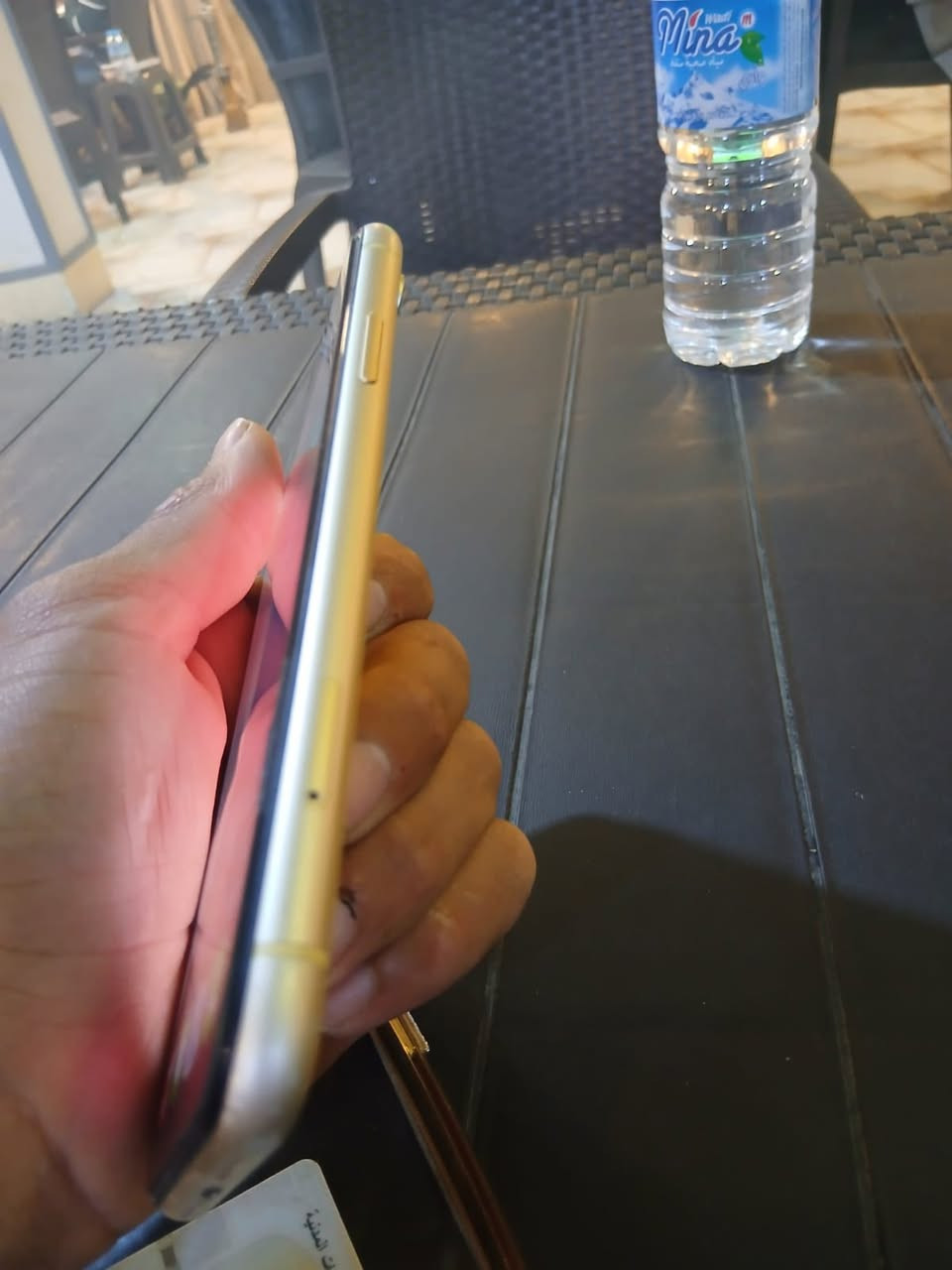 السلام عليكم
آيفون اكس آر البيع مبدل فقط بطاريه 
ذاكره 64
فيس إيدي شغاله 
سعره 150قفله
***********
