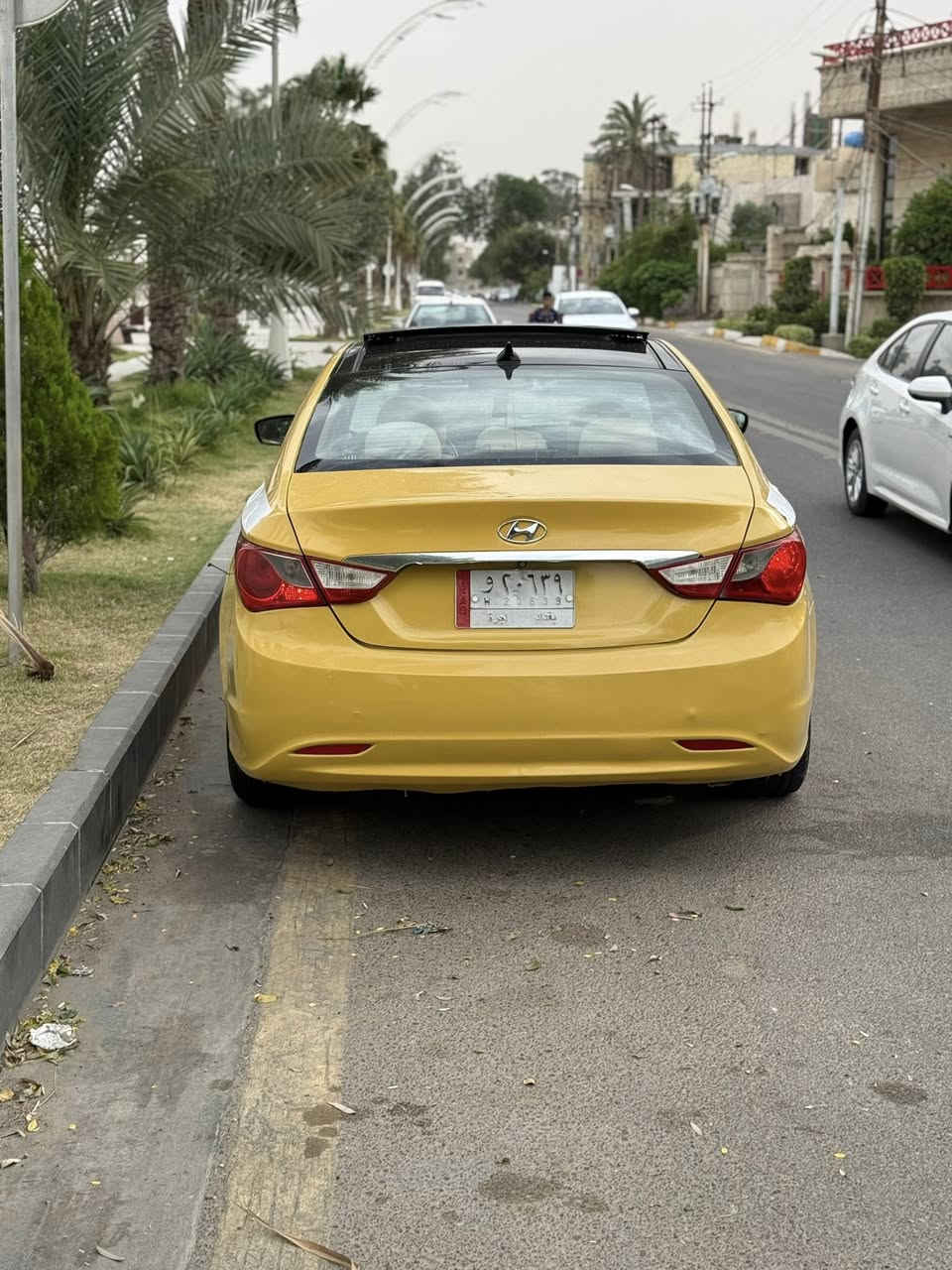 السلام عليكم ✋🌹
سوناتا ٢٠١٣ تكسي
رقم بغداد 
حادثهة باب السايق فقط بجم كبس 
محرك ٢٤٠٠ 
منظومة غاز
مصفر هيئة
فول مواصفات لمتدد
بانوراما ، تبريد وتدفئة بالكشنات ، كشنات الخلفية تدفئة ، شاشة وكامرة ، تحكم استبرن ، بصمة ، سماعات انفنتي
شادلهة منظومة تبريد جديدة ثلج
مكاني بغداد الكاظمية
للاستفسار : ***********
