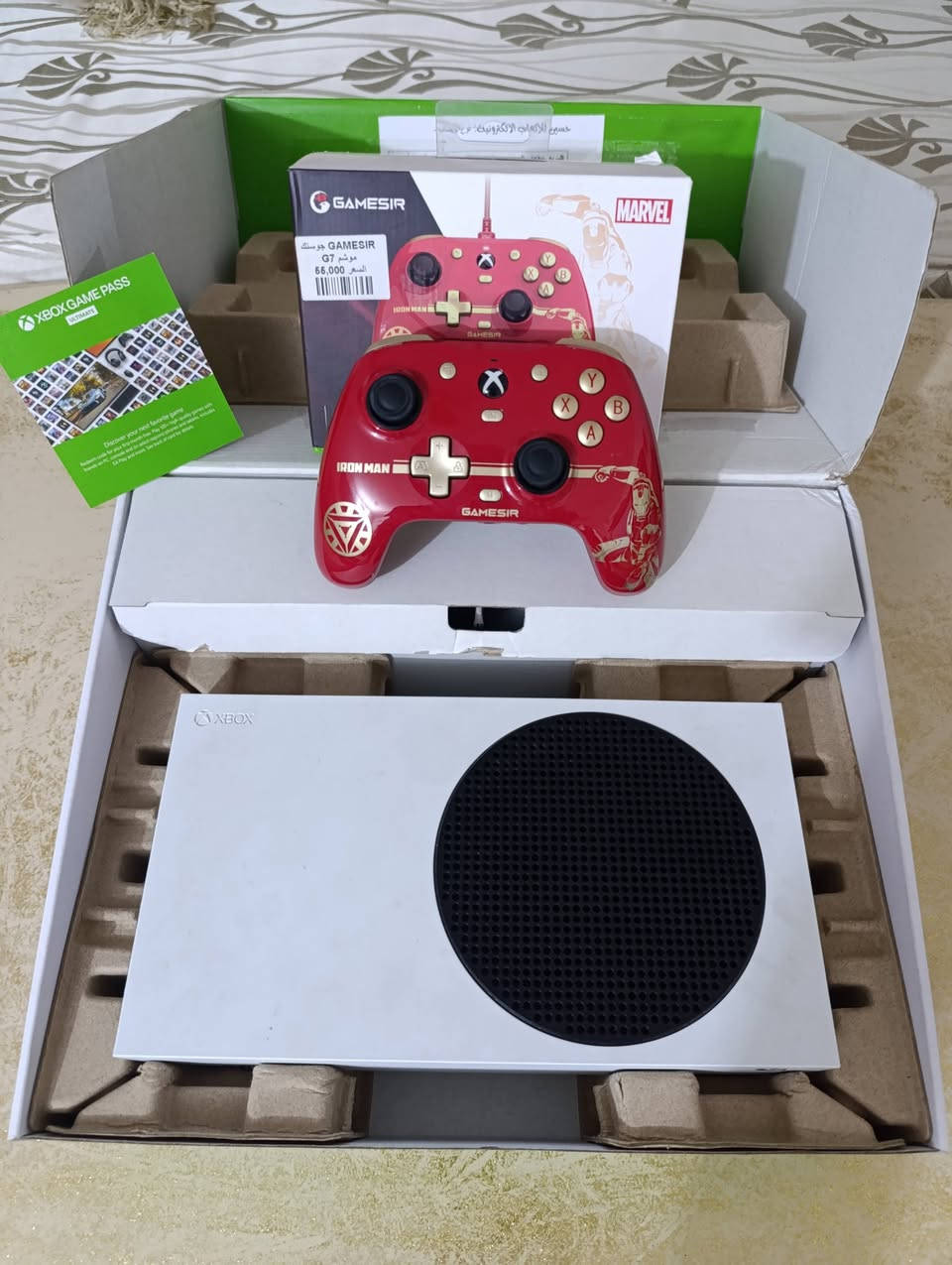 Xbox series s
سلام عليكم جهاز اكس بوكس سيريس اس نظافة فول

استخدام قليل 

ملحقات الجهاز:

جويستك كيم سير اصلية

بطارية جويستك 

السعر 400 الف وبي مجال 

مكاني نجف 

للتواصل:***********
