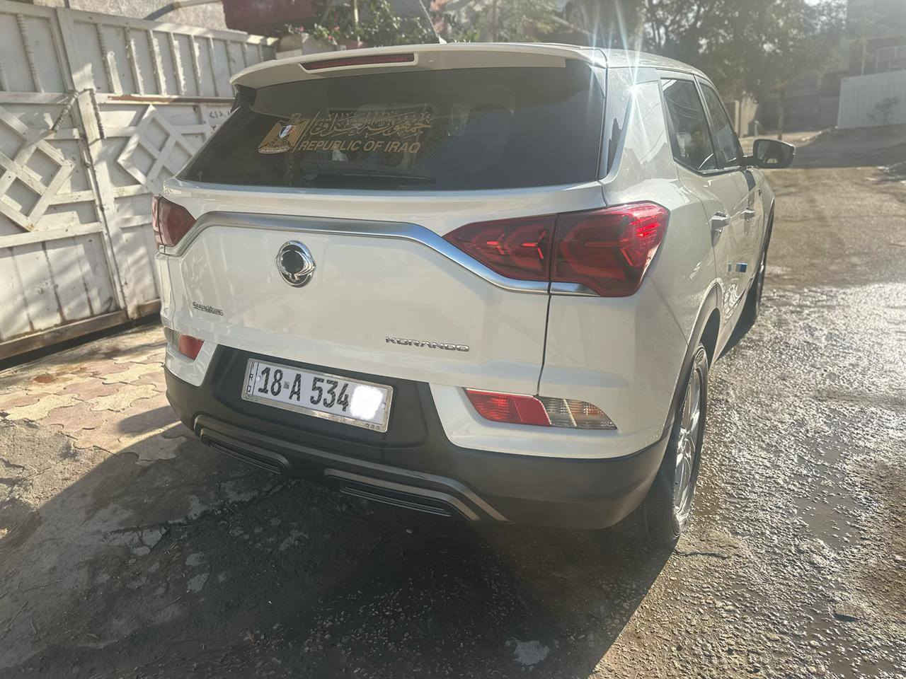 السلام عليكم سياره سانج يانج كوروندو موديل ٢٢استلام ٢٤ ماشيه ٤٠ ألف كفاله عامه كير عادي محرك تيربو ١٥٠٠ مطلوبه للمصرف العقاري البيع ١٤٥ العنوان بابل الهاشميه ***********
