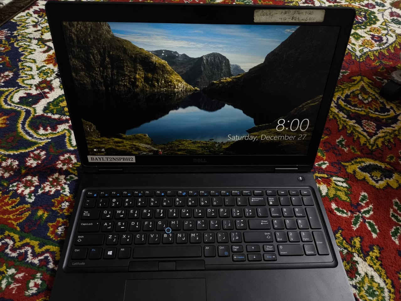 حاسبه نوع DELL. INC للبيع
حاسبه DELL نظافه ١٠٠٠ شخط واحد ما بيها لون اسود طافي كامل الملحقات ، 
نظام التشغيل Windows/system 32 
طراز النظام : Latitude 5580 
نوع النظام : x64-based PC 
4 المعالج (المعالجات) المنطقي  
RAM 8 . 
للتواصل: *********** .
