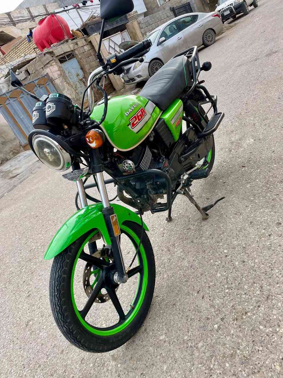 السلام عليكم
دايوان 2022 دراجة بلادية  كل نقص مابيهة كلهة شغالة كير مكينة كلجات كفالة شلعة معدل خير من الله سعر 975وبية مجال
ديالى بلدروز ***********
