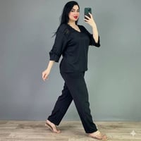 تراك • فانيل اسود • ليكرا مطاط