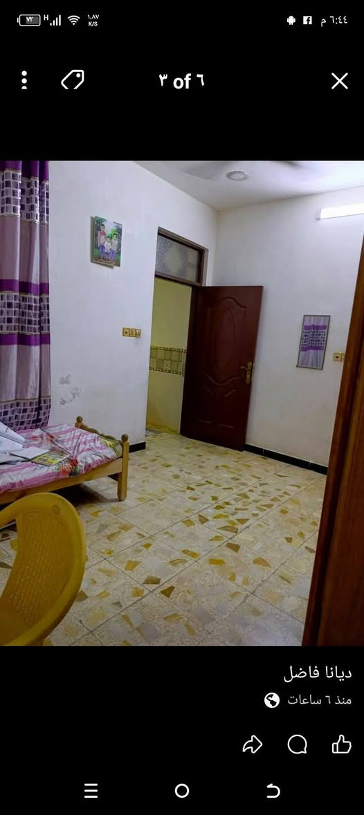 السلام عليكم في الشعب الصناعي مساحه  100 واجهه 5 نزال 20 طابق واحد بناء حديث ال بيت طابو ملك بااسمي السعر 165بيه مجال بسيط الاستفسار ***********
