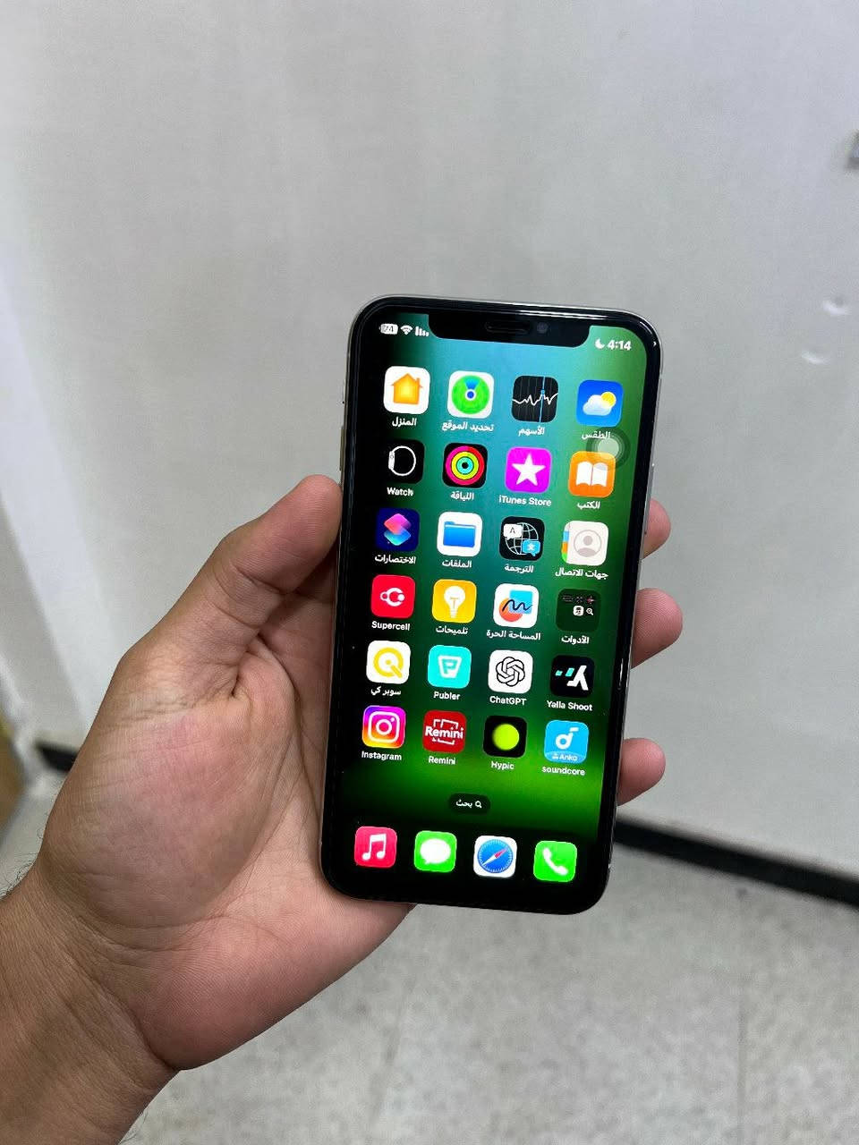 ايفون اكس العادي 
ذاكرة 64 
مبدل بطارية ومبدل شاشة والتعلي الصوت ماتشتغل والفيس ايدي واكف 😂
مراوس ب٧ بلاس او ٨ بلاس شعدك نزل بالتعليقات مكاني قضاء الشطرة


**إذا كنت صاحب هذا الإعلان وتريد حذفه لأي سبب، رجاءا أرسل رسالة إلى الدعم الفني**