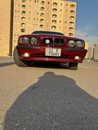 بي ام 525 مسكر موديل 92  رقم بغداد باسمي رقم انگليزي بجم عريض كشنات كه...