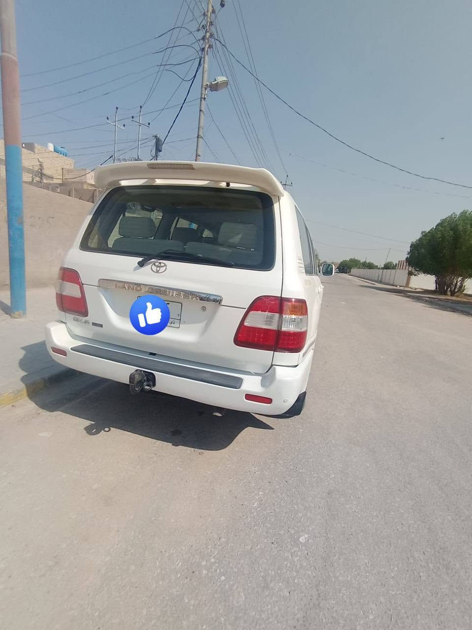 سياره للبيع مونيكا لاند كروز موديل  2007 سعر 160 مداور ثاني يوم سنويه 2028 اطارات جديد بيها، 3 قطع صبغ بدون ضرر.  رقم ذي قار للاستفسار ***********
