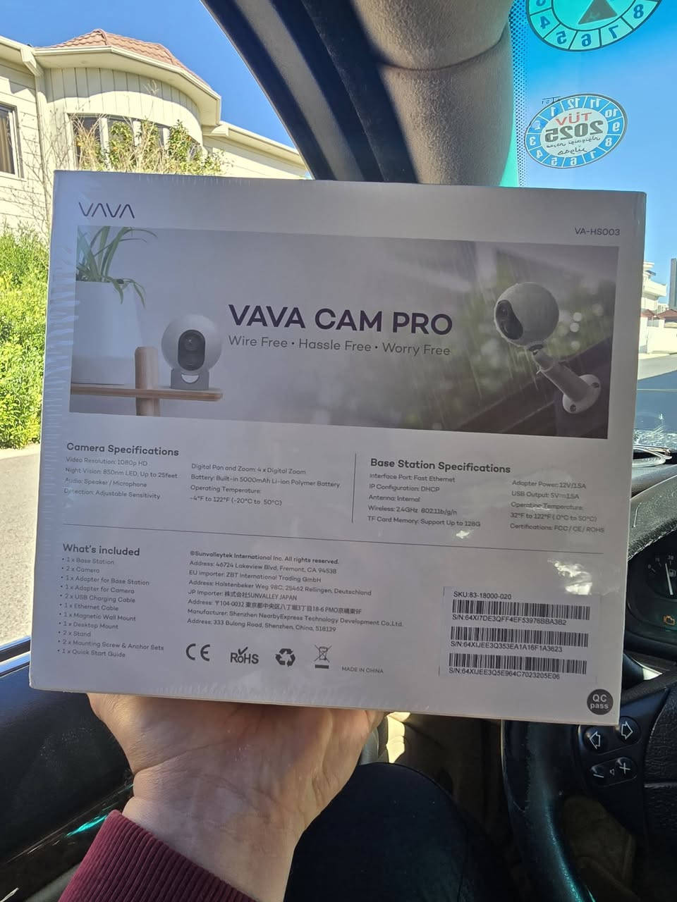 السلام عليكم
كامرات vava واي فاي دقة عالية داخل الصندوق كامرتين مع جهاز الخزن يحتوي على خزن مجاني


**إذا كنت صاحب هذا الإعلان وتريد حذفه لأي سبب، رجاءا أرسل رسالة إلى الدعم الفني**