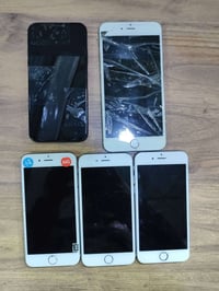 آيفون X • آيفون ٦ بلاس • فحم عاطلات