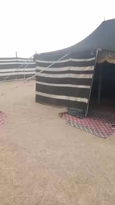 خيمه للبيع 6*4ترهم خيمه ترهم ببت شعر السعر 350
***********
