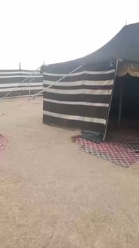 خيمه للبيع 6*4ترهم خيمه ترهم ببت شعر السعر 350 07809973330