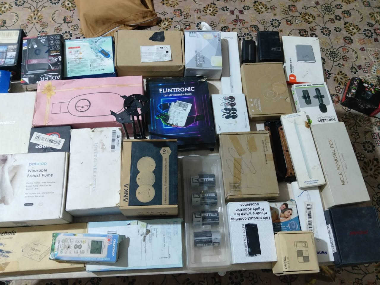 تصفيه 
50 قطعه 
وبعد اكو تصفية محل كامل البيع مثل لبثوث اسعار كلش مناسبه القطعه التعجبك اشر عليهه


**إذا كنت صاحب هذا الإعلان وتريد حذفه لأي سبب، رجاءا أرسل رسالة إلى الدعم الفني**