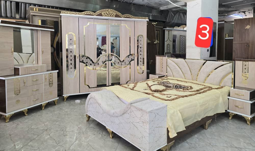 للتواصل واتس #اتصال 0956496987
غرف النوم خشب لمايكا 
الغرفة مؤلفة من..
1️⃣#خزانة 6 ابواب فتح
2️⃣ #تخت مجوز صندوق،160×200
 3️⃣#بيرو مراي 4دروج+بابين
4️⃣ #كمديناات عدد 2 مع تاج
5️⃣رباعية دروج
6️⃣ شازلونة لتخت بأحدث تصميم
7️⃣الغرفة نوم خشب  #ميلامين سماكة 16 بالكامل
🚛يوجد توصيل وتركيب
🌹🌹🌹🌹


**إذا كنت صاحب هذا الإعلان وتريد حذفه لأي سبب، رجاءا أرسل رسالة إلى الدعم الفني**