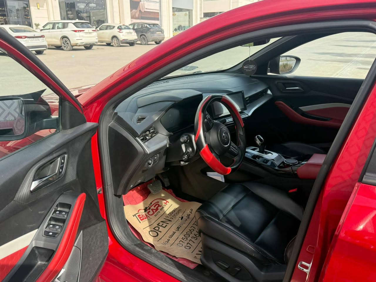 MG GT 2023  السلام عليكم ....

للبيع ام جي جي تي

ضمان شركة 200الف او 6سنوات

فئة فول اعلى فئة  موديل2023

رقم اربيل

المكان: اربيل

عداد ٦٤ الف قابل للزيادة

‏:‎المواصفات

محرك 1500 تيربو وقليل الصرف

تبريد امامي وخلفي ممتاز

‏‎مصابيح نهارية LED

‏‎مصابيح خلفية LED

‏‌‌‎مرايا جانبية كهربائية

‏‌‌‎اشارات في المرايا الجانبية

‏‌‌‎بصمة تشغيل

‏‌‌‎مقود من الجلد

‏‎مقاعد جلد رياضية

‏‌‌‎مكابح توقف الكترونية EPB 

‏‌‌‎مكابح انتظار الكترونية AUTO HOLD 

‏‌‌‎ABS

‏‎نظام الثبات الالكتروني ESP

‏‌‌‎نظام توزيع قوة الكبح EPD

‏‌‌‎نظام مكابح المنعطفات CBC

‏‌‌‎نظام مراقبة ضغط الهواء في الاطارات

‏‌‌‎نوافذ كهربائية 

‏‎مقود قابل للتعديل

‏‎شاشة 10 انش مع نظام بلوتوث

‏‎تحكم بالمقود 

‏‎مداخل USB مع شاحن

‏‎مدخل كهرباء 12 فولت�‌‏Apple Car Play

واندرويد اوتو

‏‌‌‎ وسائد هوائية

‏‎كاميرا 360 مع حساس خلفي

‏‎دبل صالنصة 

‏‎مثبت سرعة

‏‎فتحة سقف  

السعر 123 ورقه


**إذا كنت صاحب هذا الإعلان وتريد حذفه لأي سبب، رجاءا أرسل رسالة إلى الدعم الفني**