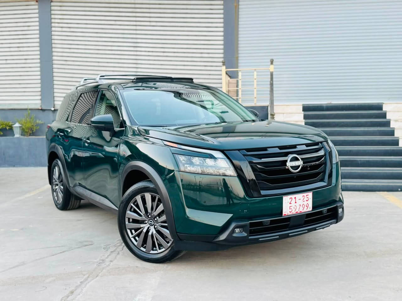 Nissan Pathfinder SL 
نيسان باثفندر SL فول مواصفات
موديل  2023
محرك 6V    3500 
عداد المسافة 34  الف 
سقف بنوراما 
رادار امامي (تحديد مسار)
رادار جانبي (نقاط عمياء)
رادار خلفي (تحذير من الاصطدام)
كاميرات 360°
كشنات جلد
كشنات خلفية تدفئة 
كشنات Vip
بردات خلفية
شاشة كبيرة لمس+كاميرا
جامرلغ سائق صبغ 
باب شبر تعديل بارد
ارباك سستم 
تترقم شمالي شرط الترقيم
السعر//  245 مجال بسيط
عنوان  كركوك 
***********
