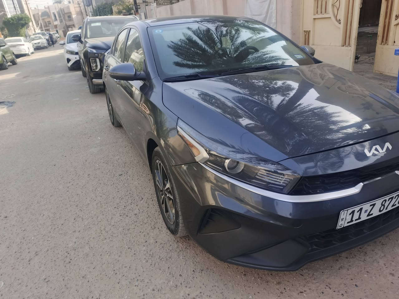 السلام عليكم فورتي 2023 رقم بغداد صور حادثها موجوده بالمنشور طلع بيها كلير بالباب الخلف السايق والجاملغ *********** مكاني بغداد البلديات( 148)  سعر المطلوب وبيها مجال
