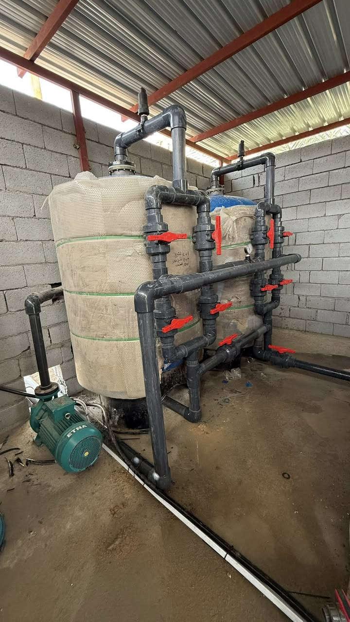 تم بحمد الله تعالئ
نصب وتجهيز وتشغيل محطه RO   
بطاقه. 25 م مكعب بساعه (الانتاج الفعلي30 م مكعب بساعه)
في محافضه البصره (قضاء القرنه) 

لطلب والاستفسار 📞📞  ***********
